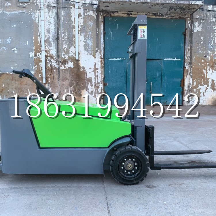 吴桥县小型电动叉车1吨2吨步行站驾式电瓶堆高充电装卸车液压升降车铲车
